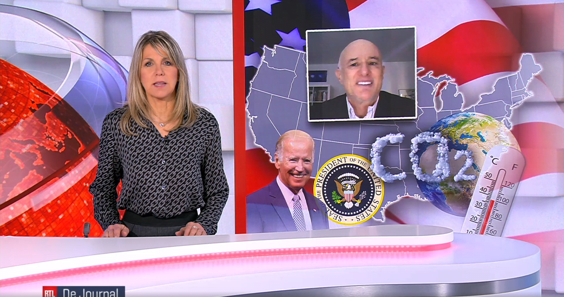 Frank Angel Interviewed by Luxembourgish TV about Biden Climate Policies